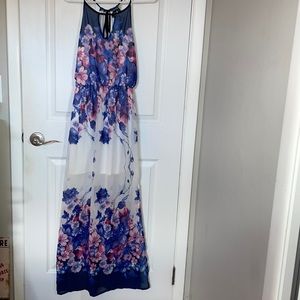 Floral maxi dress
